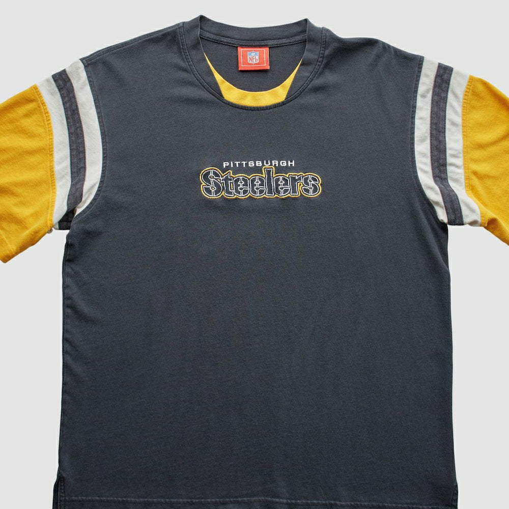 Pittsburgh Steelers NFL 2000s T-Shirt Black Vintage