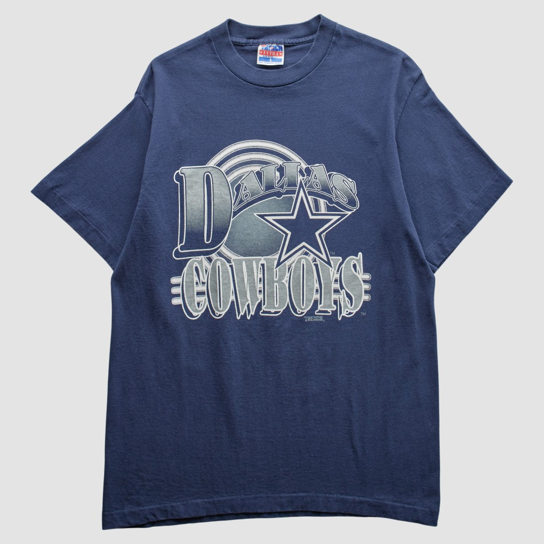 Dallas Cowboys Trench 90s T-Shirt Navy Vintage