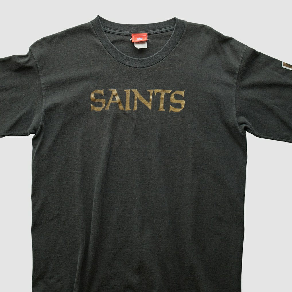 New Orleans Saints NFL 2000s T-Shirt Black Vintage