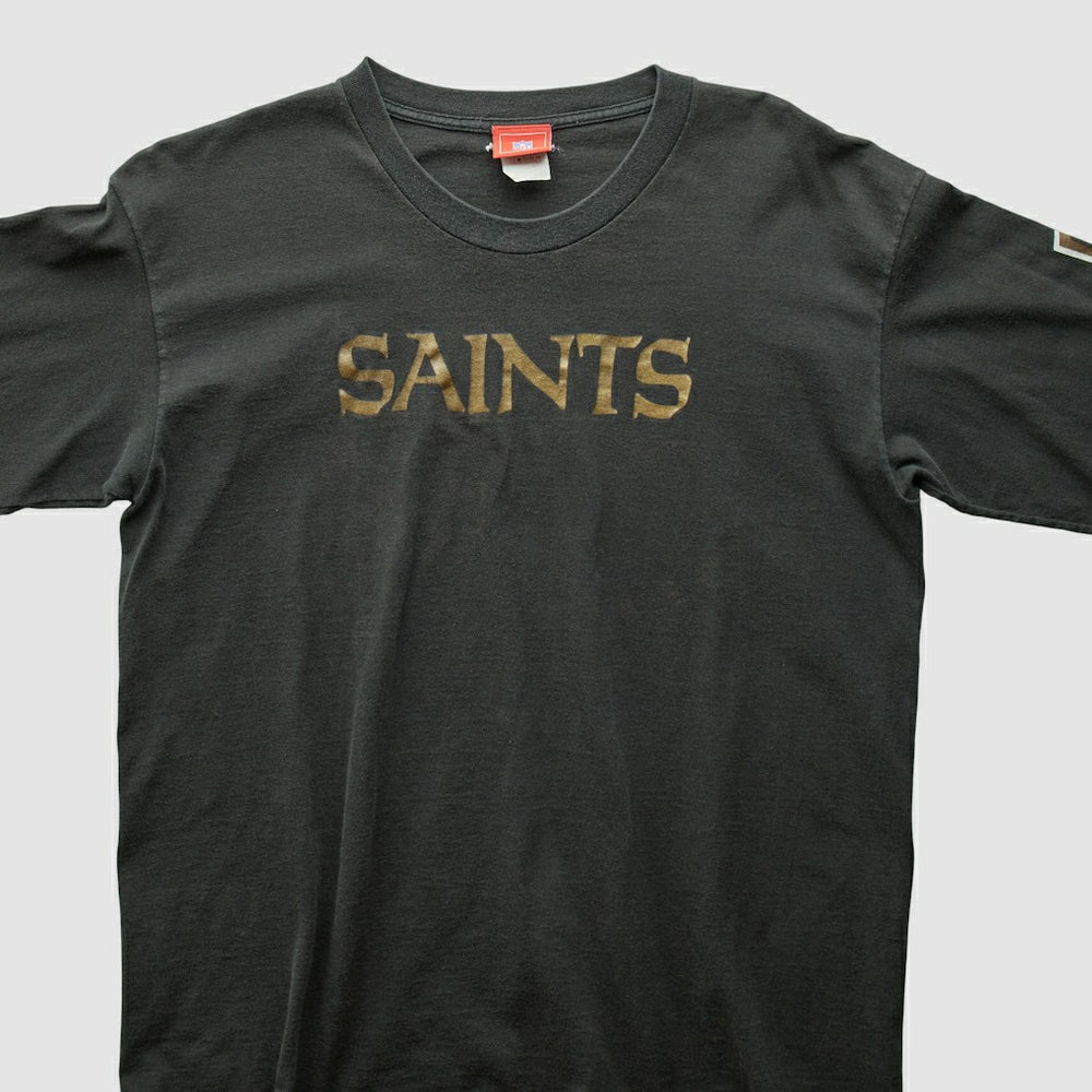 New Orleans Saints NFL 2000s T-Shirt Black Vintage