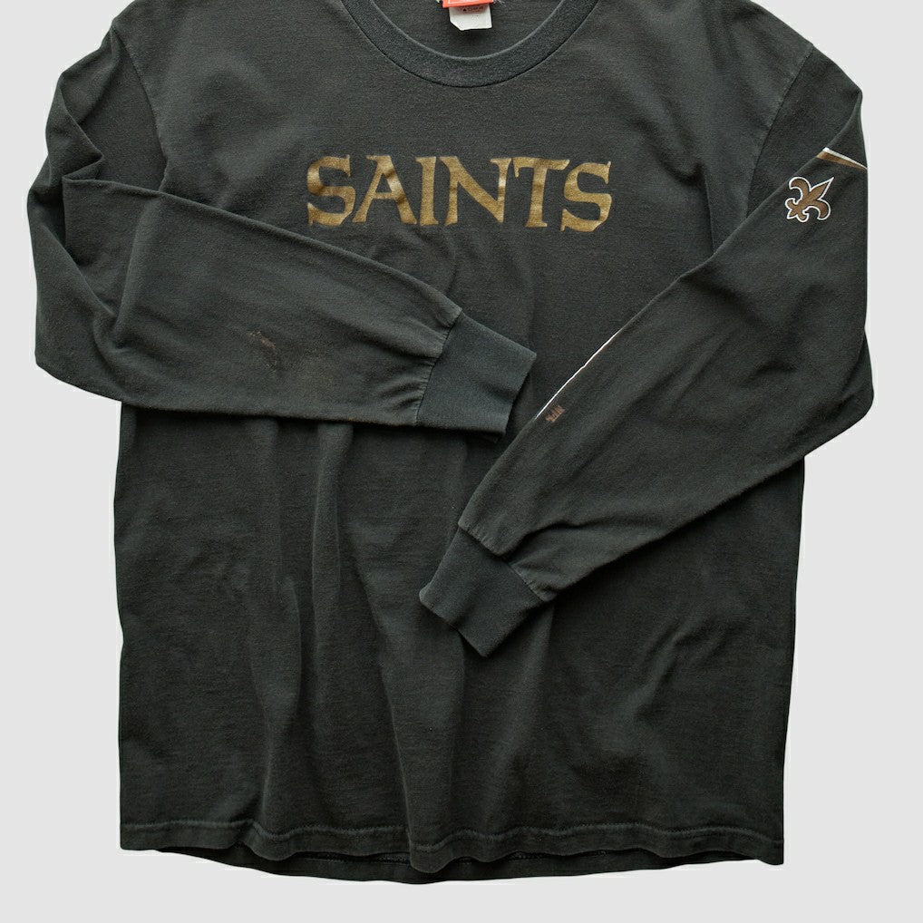 New Orleans Saints NFL 2000s T-Shirt Black Vintage