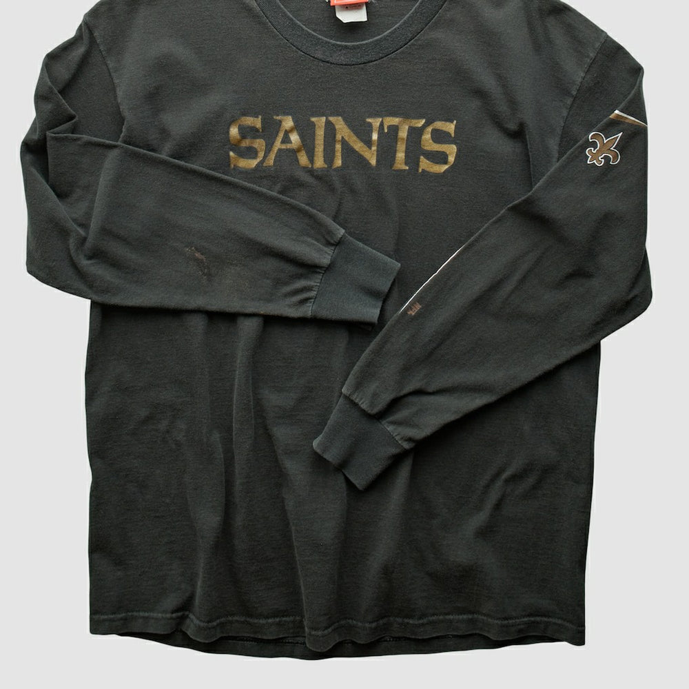 New Orleans Saints NFL 2000s T-Shirt Black Vintage