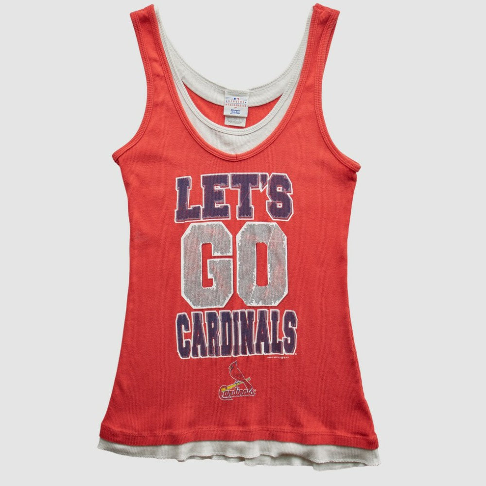 St. Louis Cardinals 2012 Tank - Red - L by Fanatics Real Vintage Tanks