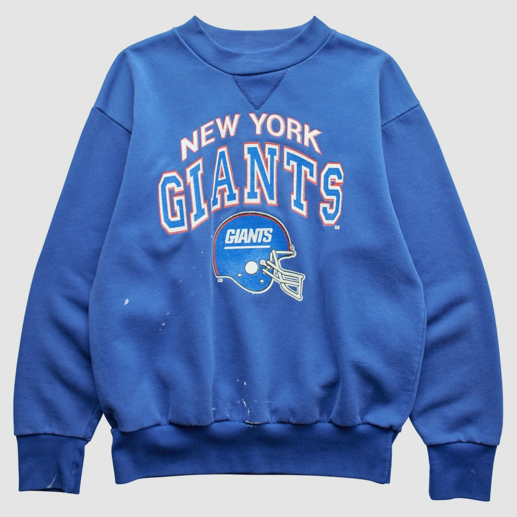 New York Giants 90s Pullover Sweatshirt Blue Vintage