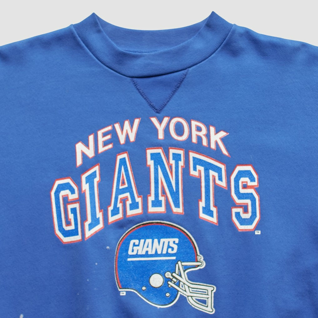 New York Giants 90s Pullover Sweatshirt Blue Vintage