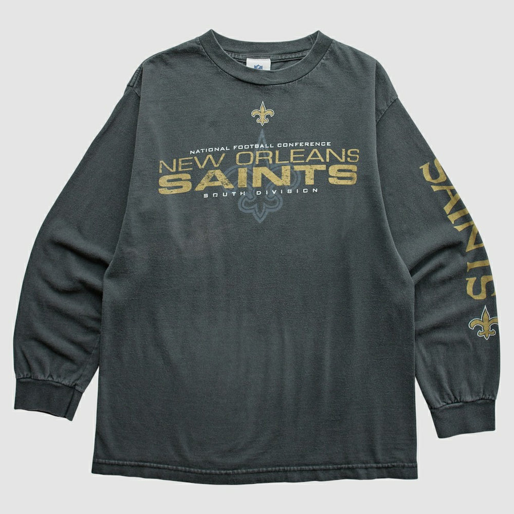New Orleans Saints NFL 2000s T-Shirt Black Vintage