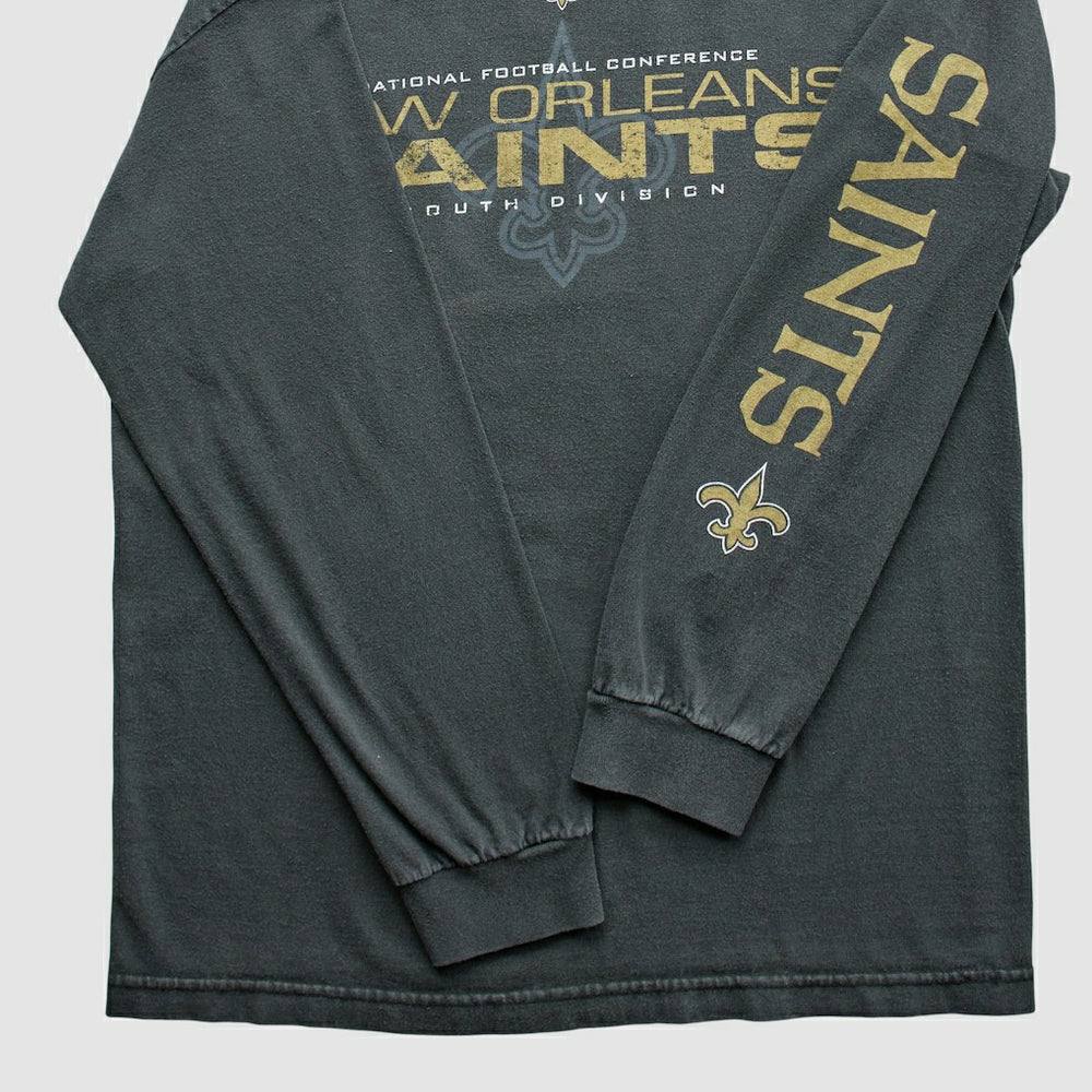 New Orleans Saints NFL 2000s T-Shirt Black Vintage