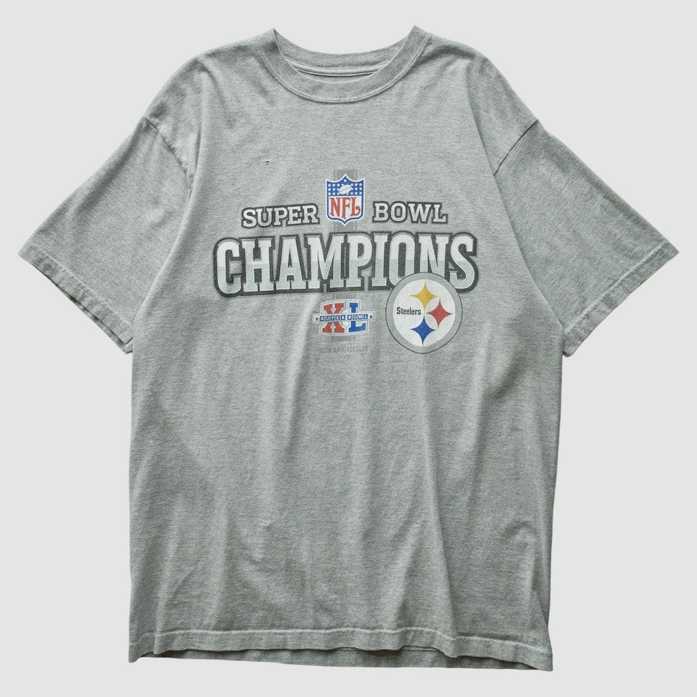 Pittsburgh Steelers 2005 T-Shirt Gray Vintage