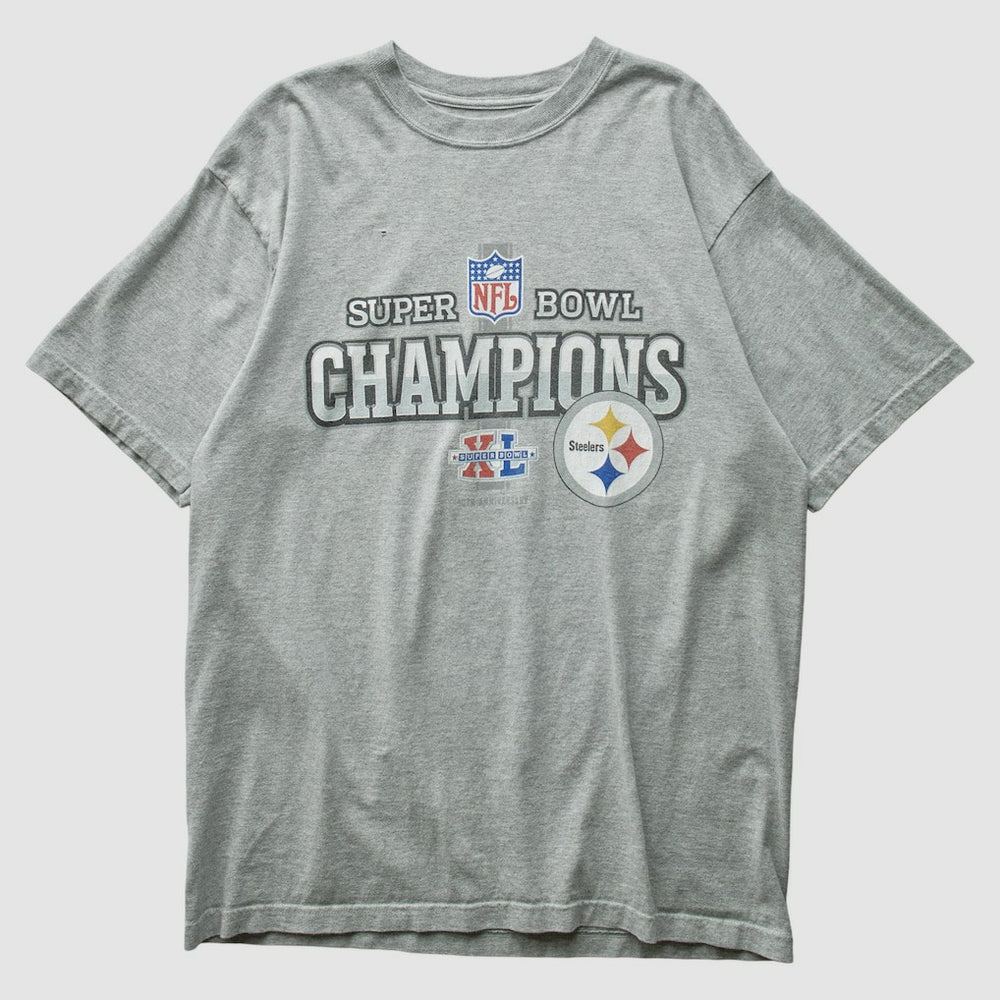 Pittsburgh Steelers 2005 T-Shirt Gray Vintage