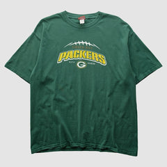 Green Bay Packers NFL 2000s T-Shirt Green Vintage