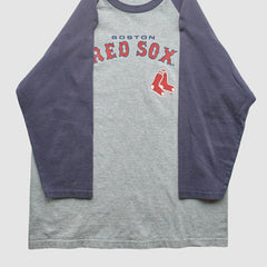 Boston Red Sox Lee Apparel 2000s T-Shirt - Gray - S by Fanatics Real Vintage T-shirts