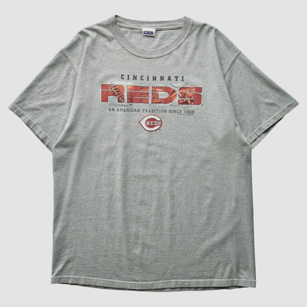 Cincinnati Reds CSA 2006 T-Shirt - Gray - M by Fanatics Real Vintage T-shirts