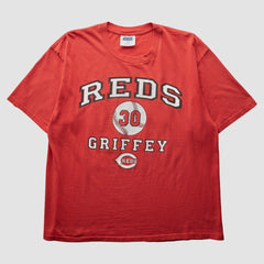 Cincinnati Reds CSA 2000s T-Shirt - Red - M by Fanatics Real Vintage T-shirts