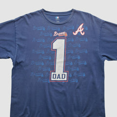 Atlanta Braves 2010s T-Shirt - Blue - 3XL by Fanatics Real Vintage T-shirts
