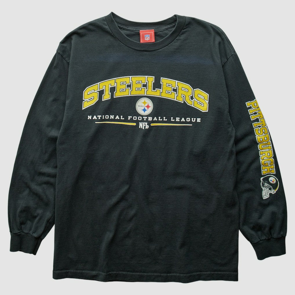 Pittsburgh Steelers NFL 2000s T-Shirt Black Vintage