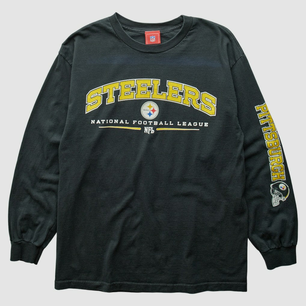 Pittsburgh Steelers NFL 2000s T-Shirt Black Vintage