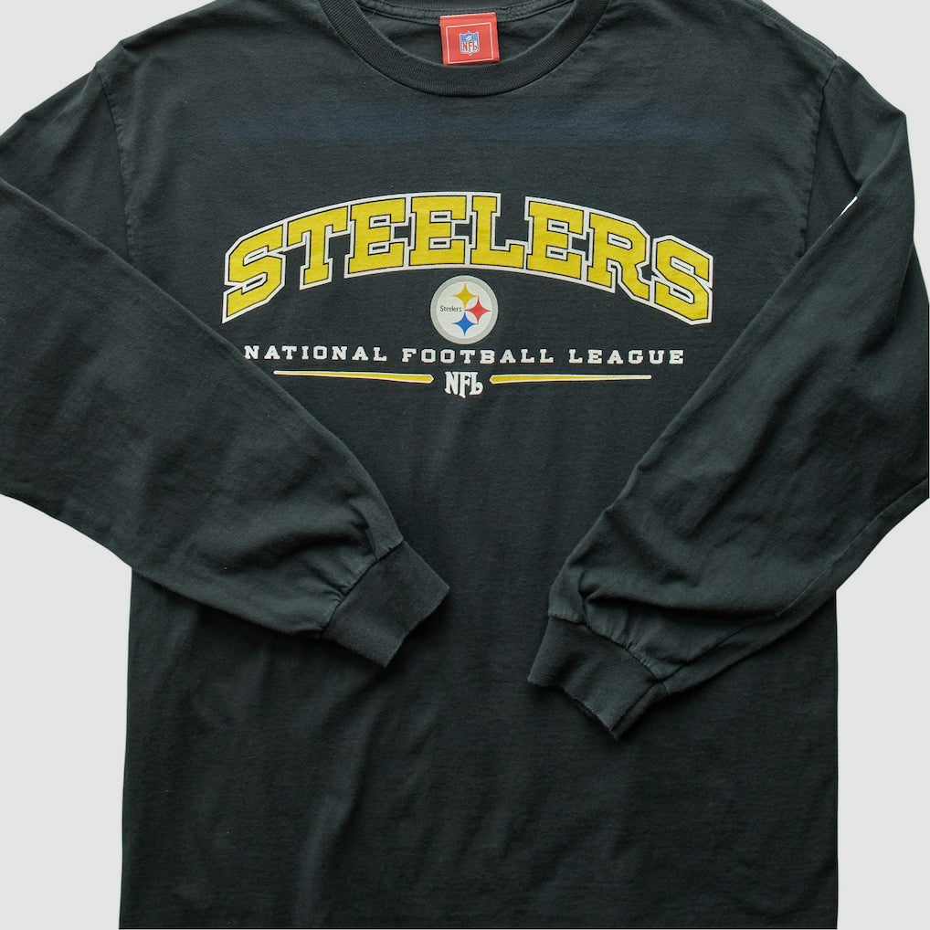 Pittsburgh Steelers NFL 2000s T-Shirt Black Vintage