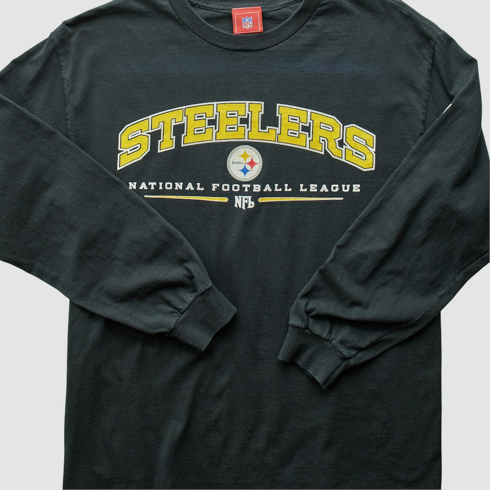 Pittsburgh Steelers NFL 2000s T-Shirt Black Vintage