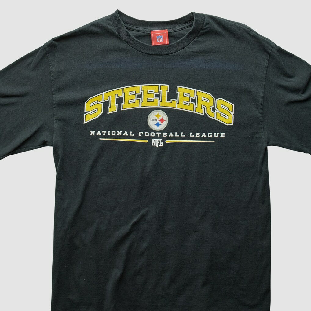 Pittsburgh Steelers NFL 2000s T-Shirt Black Vintage
