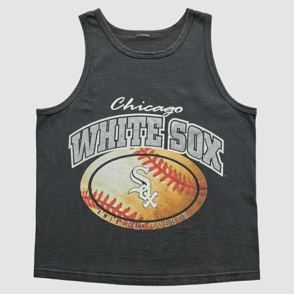 Chicago White Sox 90s Tank - Black - XS by Fanatics Real Vintage Tanks