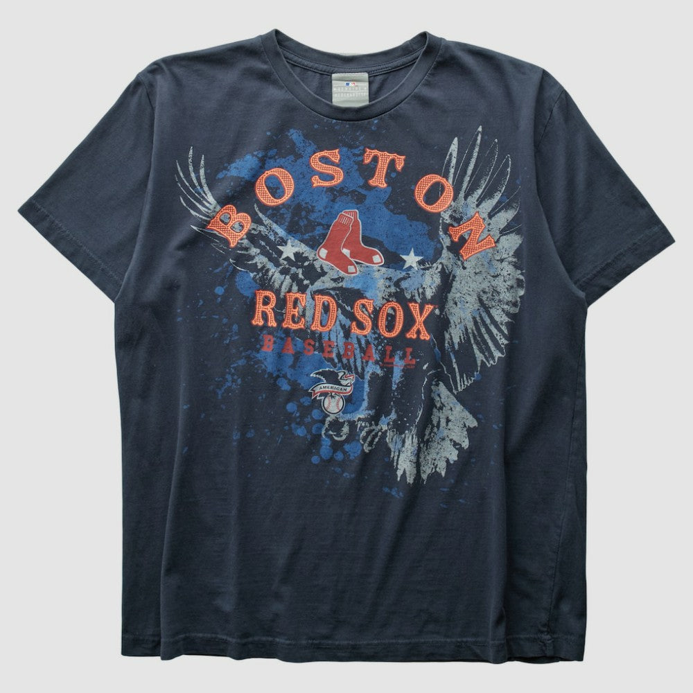 Boston Red Sox 2000s T-Shirt - Navy - S by Fanatics Real Vintage T-shirts