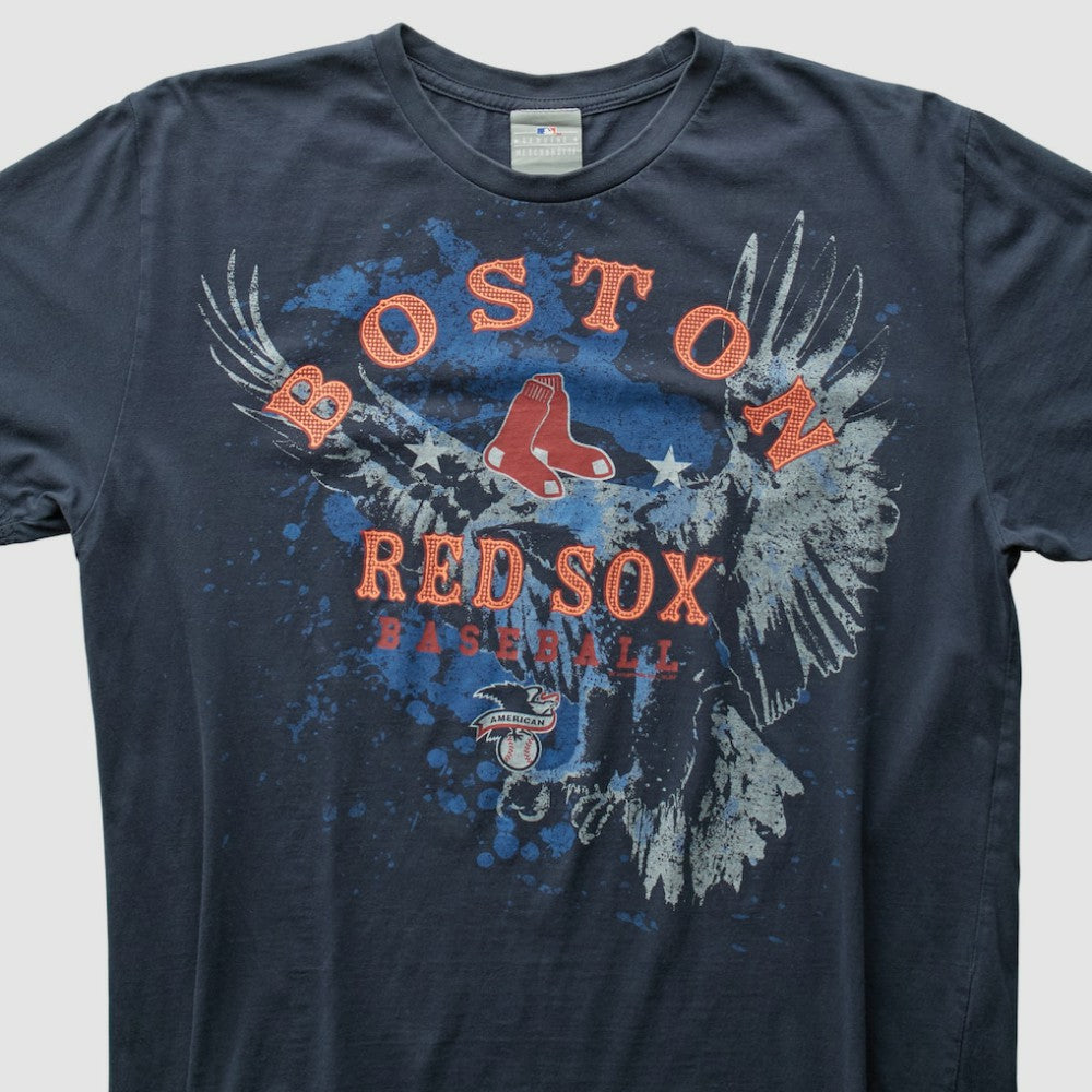 Boston Red Sox 2000s T-Shirt - Navy - S by Fanatics Real Vintage T-shirts