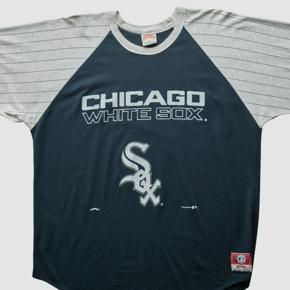 Chicago White Sox Nutmeg Mills 90s T-Shirt - Navy - 2XL by Fanatics Real Vintage T-shirts