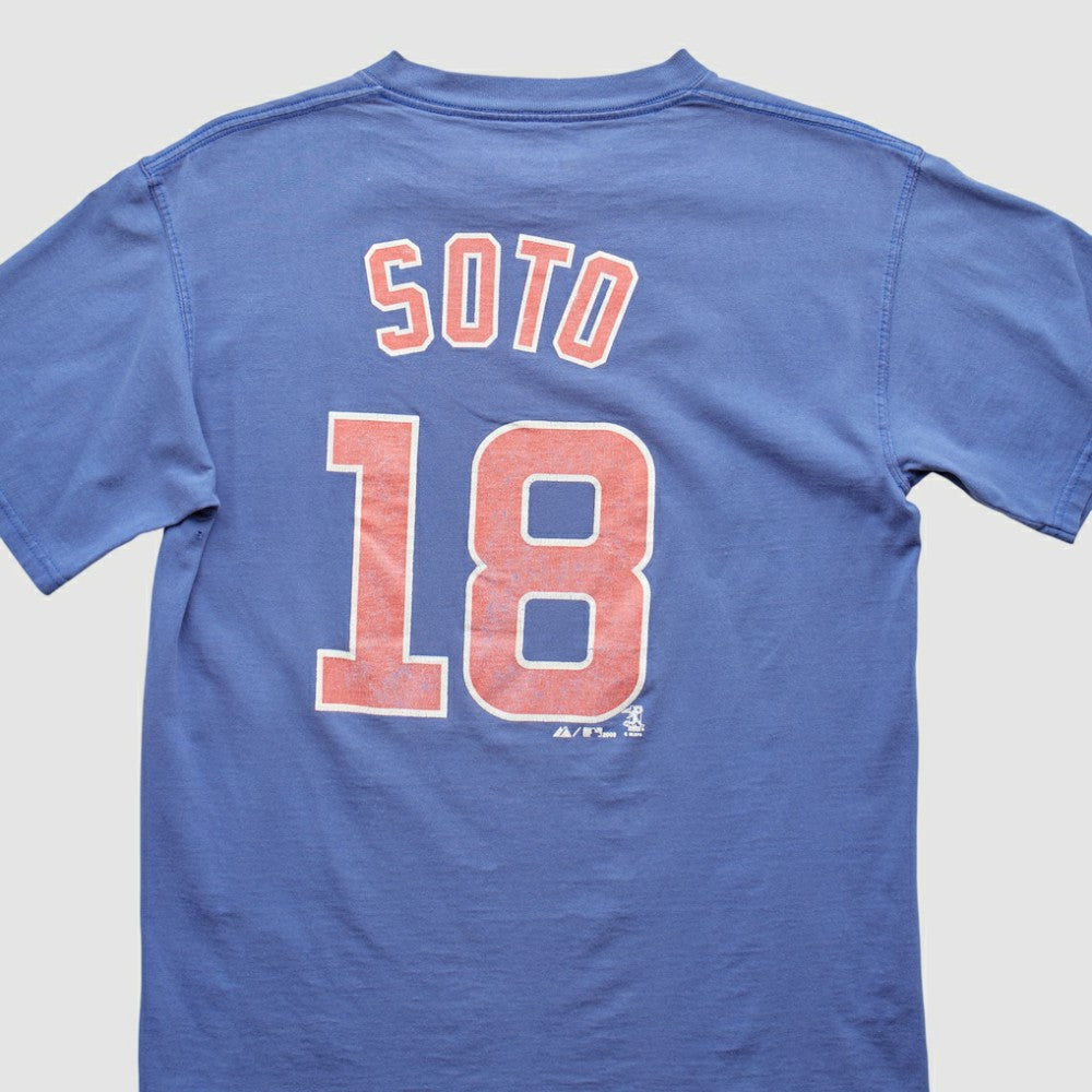 Chicago Cubs 2000s T-Shirt - Blue - S by Fanatics Real Vintage T-shirts