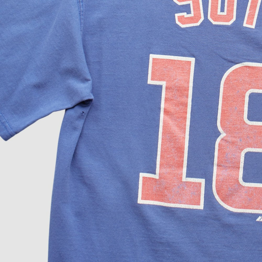 Chicago Cubs 2000s T-Shirt - Blue - S by Fanatics Real Vintage T-shirts