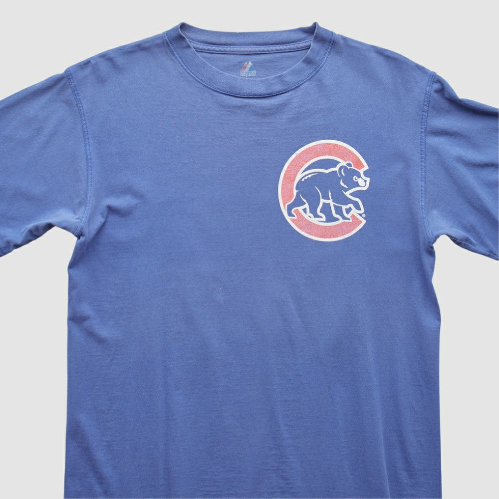 Chicago Cubs 2000s T-Shirt - Blue - S by Fanatics Real Vintage T-shirts