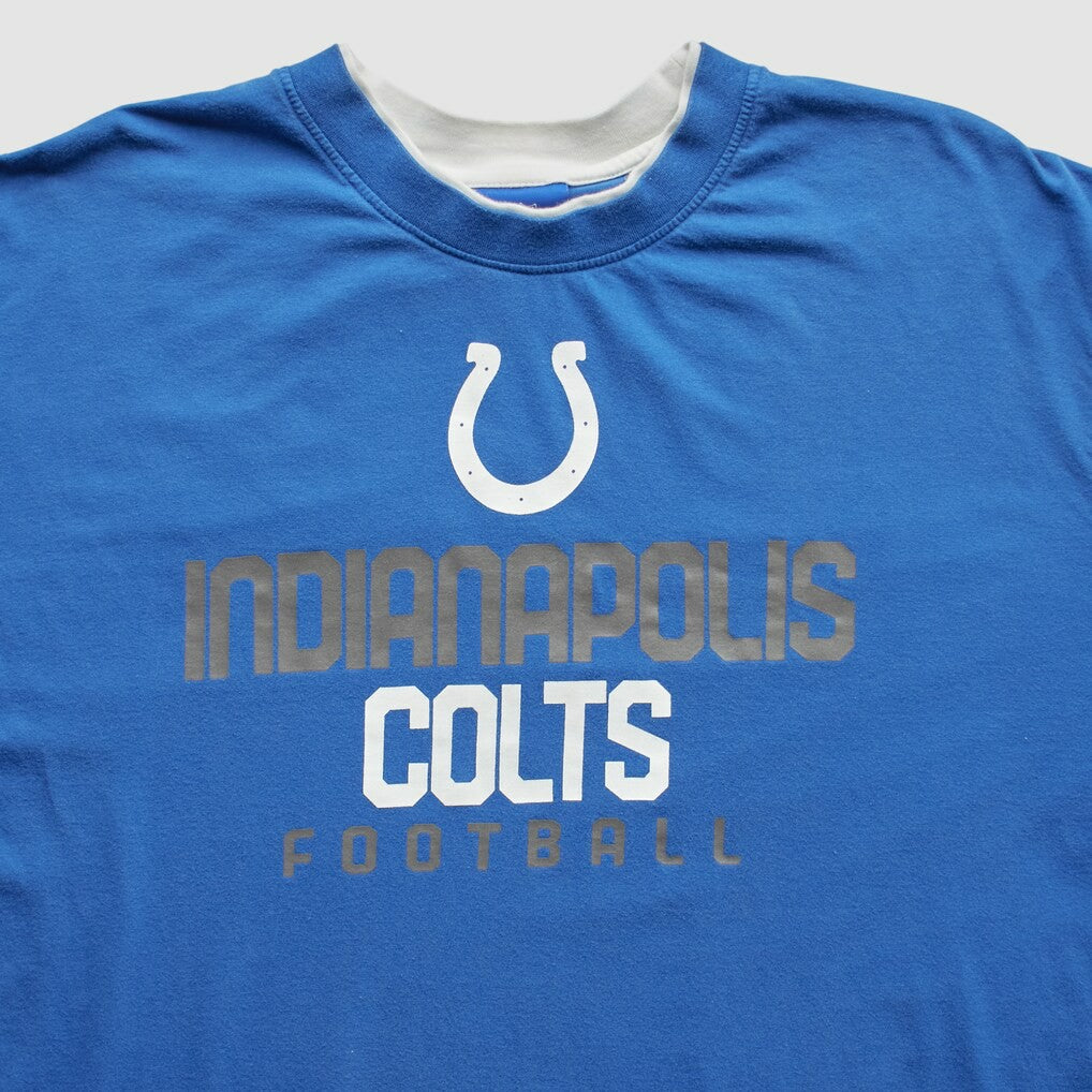 Indianapolis Colts Reebok 2000s T-Shirt Blue Vintage