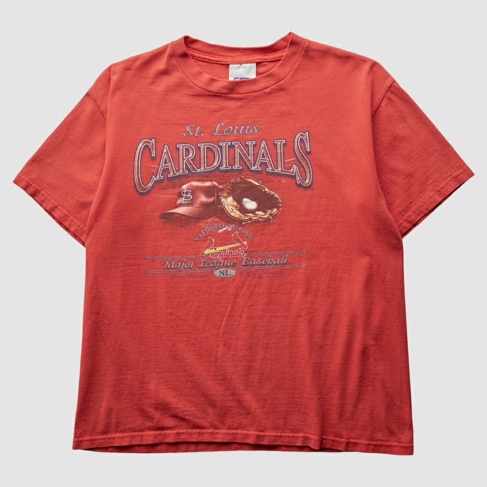 St. Louis Cardinals CSA 2005 T-Shirt - Red - XS by Fanatics Real Vintage T-shirts