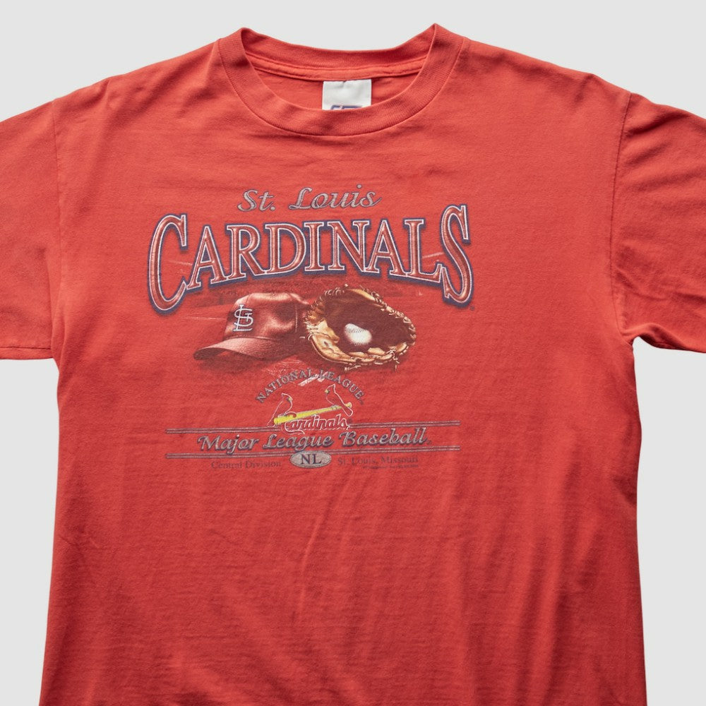 St. Louis Cardinals CSA 2005 T-Shirt - Red - XS by Fanatics Real Vintage T-shirts