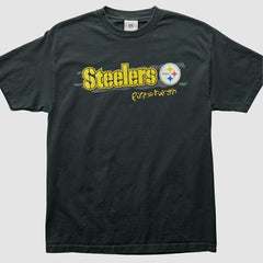 Pittsburgh Steelers NFL 2000s T-Shirt Black Vintage