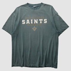 New Orleans Saints 2000s T-Shirt Gray Vintage