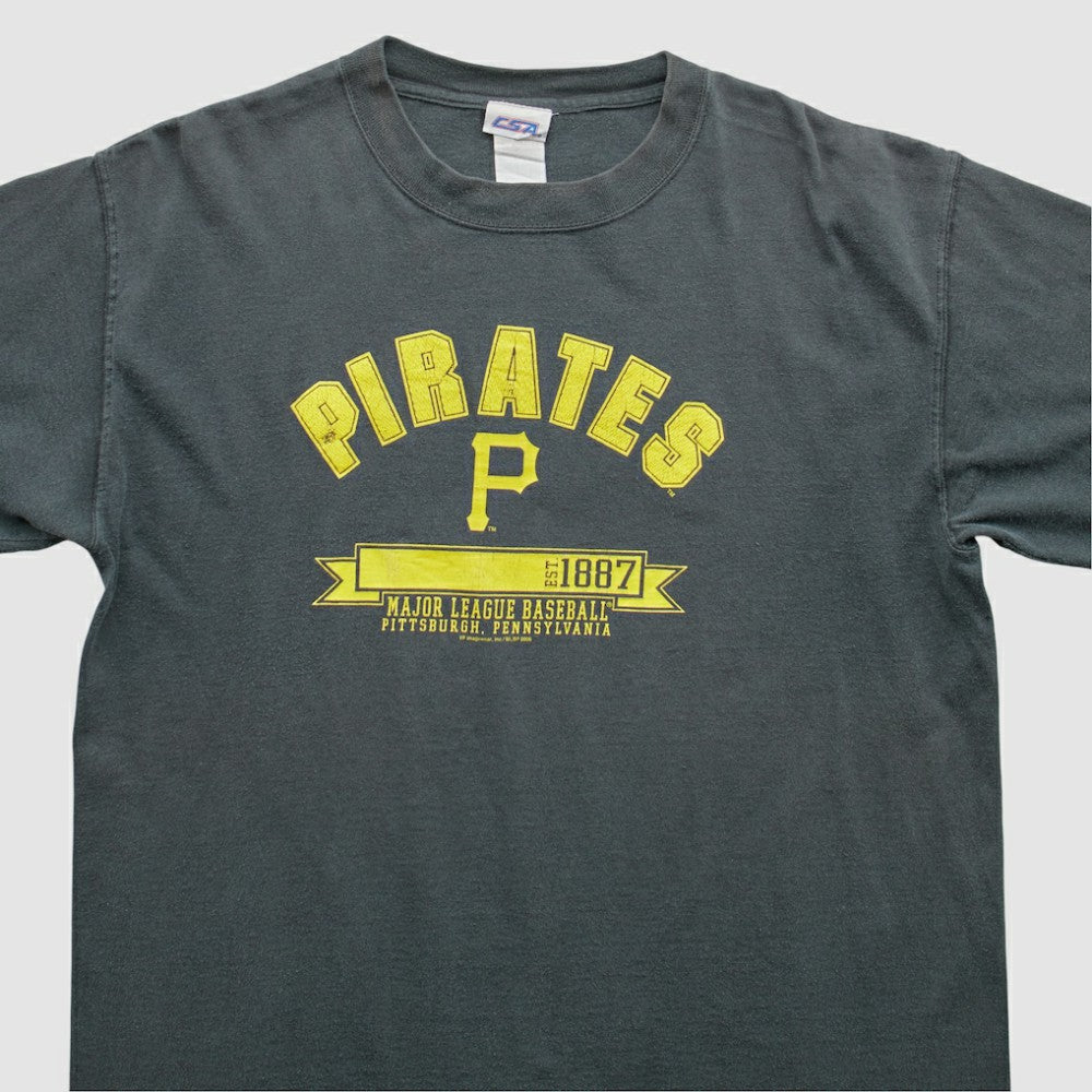 Pittsburgh Pirates CSA 2006 T-Shirt - Gray - M by Fanatics Real Vintage T-shirts