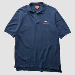 Denver Broncos NFL 2000s Polo Navy Vintage