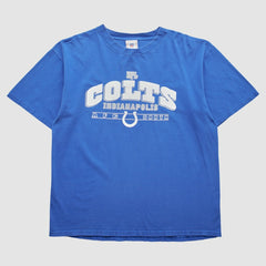 Indianapolis Colts NFL 2000s T-Shirt Blue Vintage