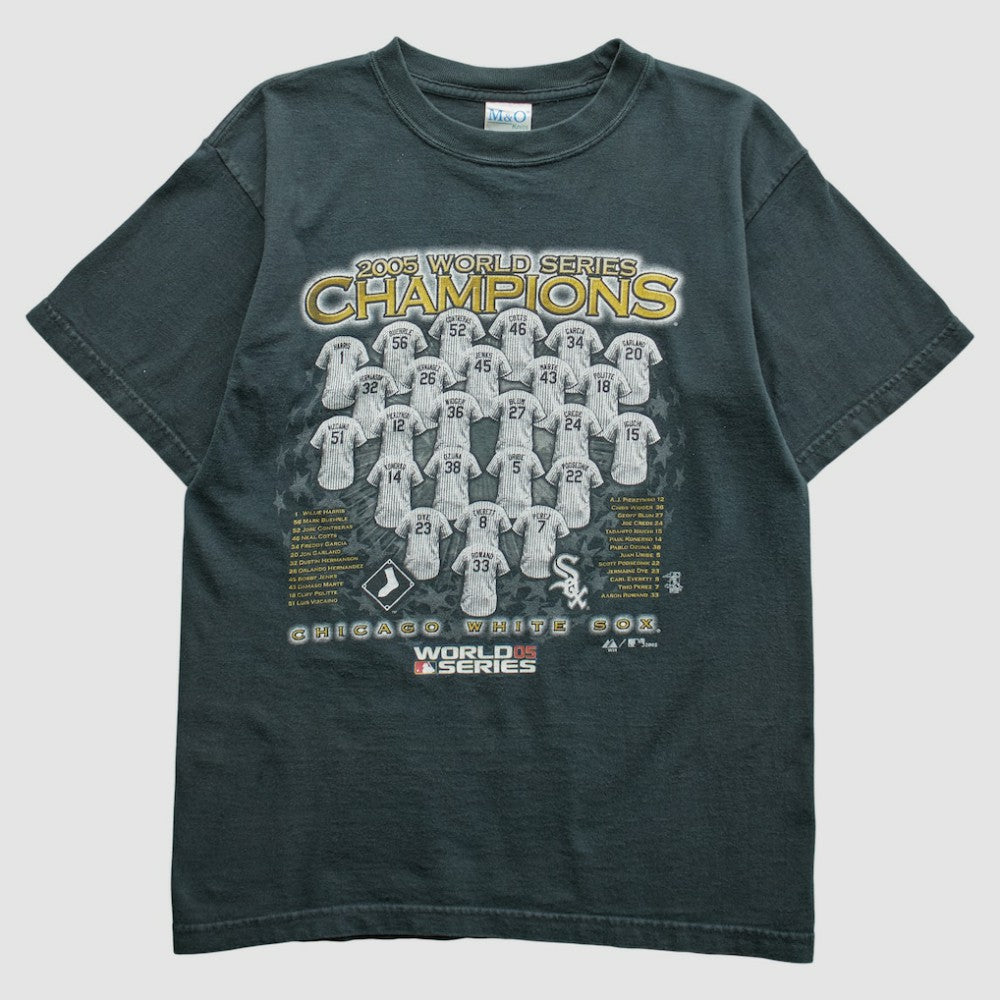 Chicago White Sox 2005 T-Shirt - Black - XS by Fanatics Real Vintage T-shirts