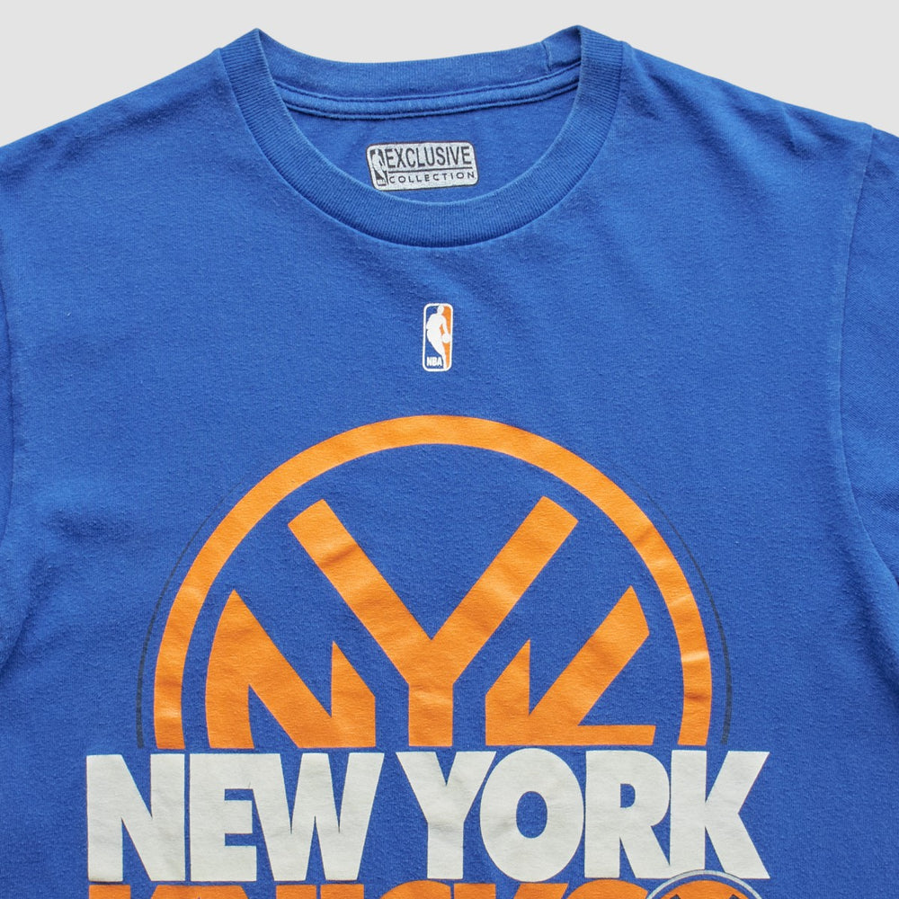 New York Knicks 2010s T-Shirt Blue Vintage