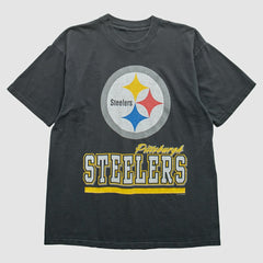 Pittsburgh Steelers 1997 T-Shirt Black Vintage