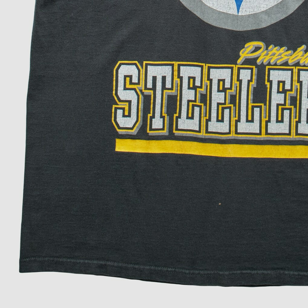 Pittsburgh Steelers 1997 T-Shirt Black Vintage