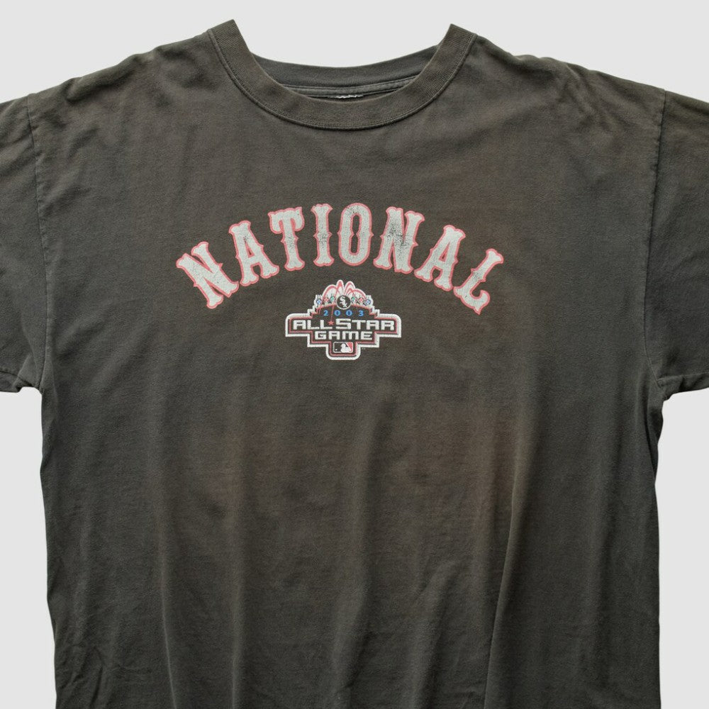 Chicago Cubs 2003 T-Shirt - Gray - XL by Fanatics Real Vintage T-shirts