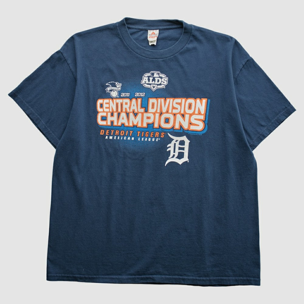 Detroit Tigers 2012 T-Shirt - Navy - M by Fanatics Real Vintage T-shirts