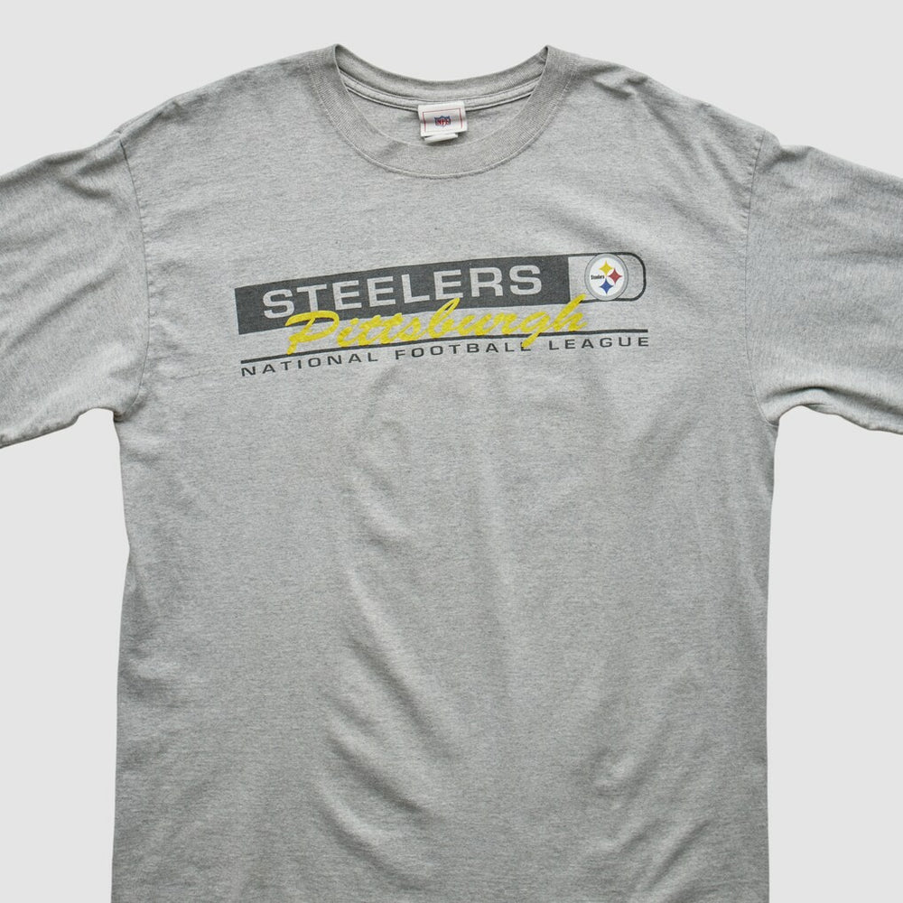 Pittsburgh Steelers 2000s T-Shirt Gray Vintage