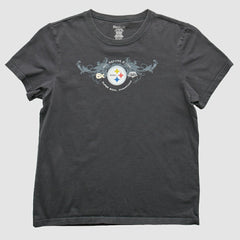 Pittsburgh Steelers Reebok 2009 T-Shirt Gray Vintage