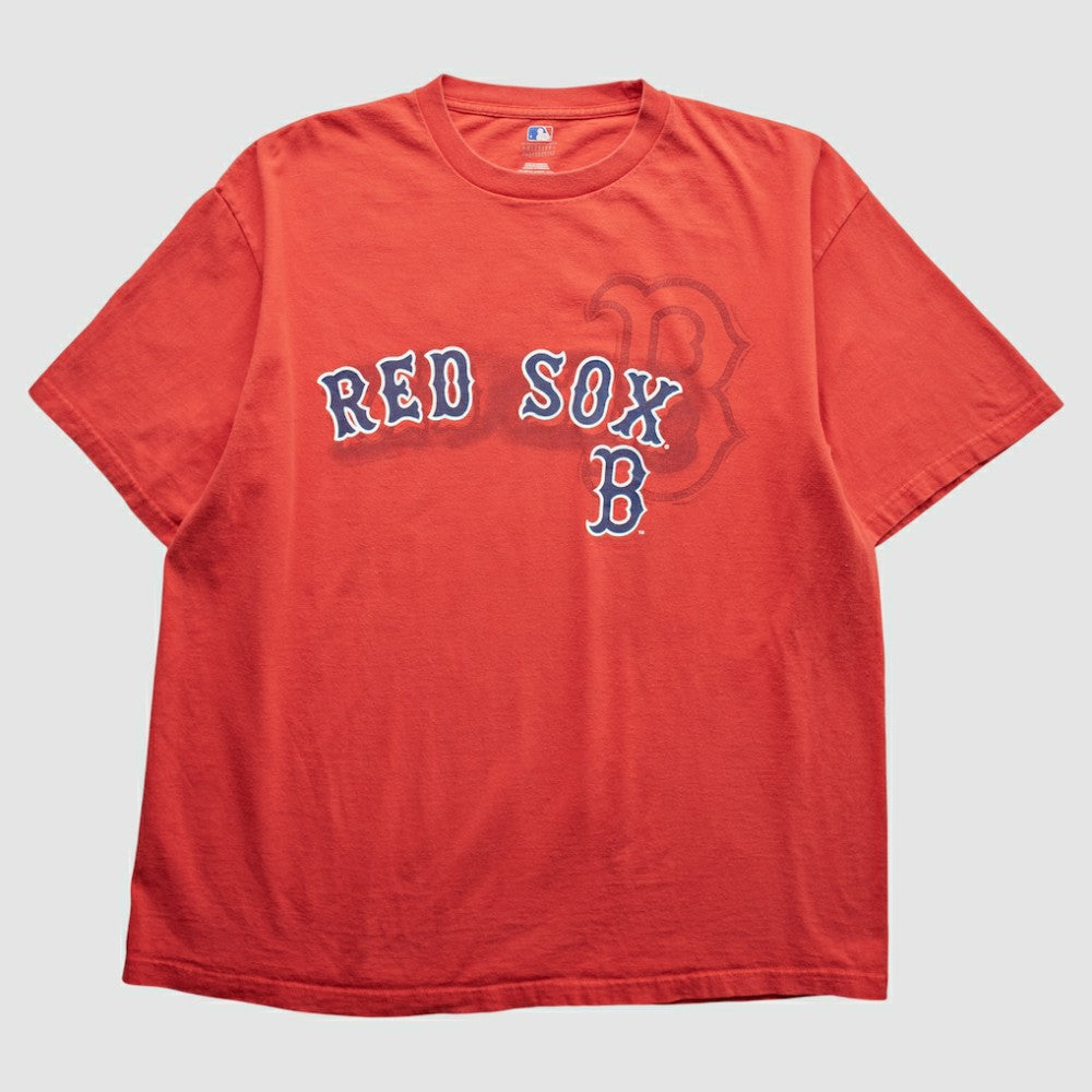 Boston Red Sox 2000s T-Shirt - Red - 2XL by Fanatics Real Vintage T-shirts