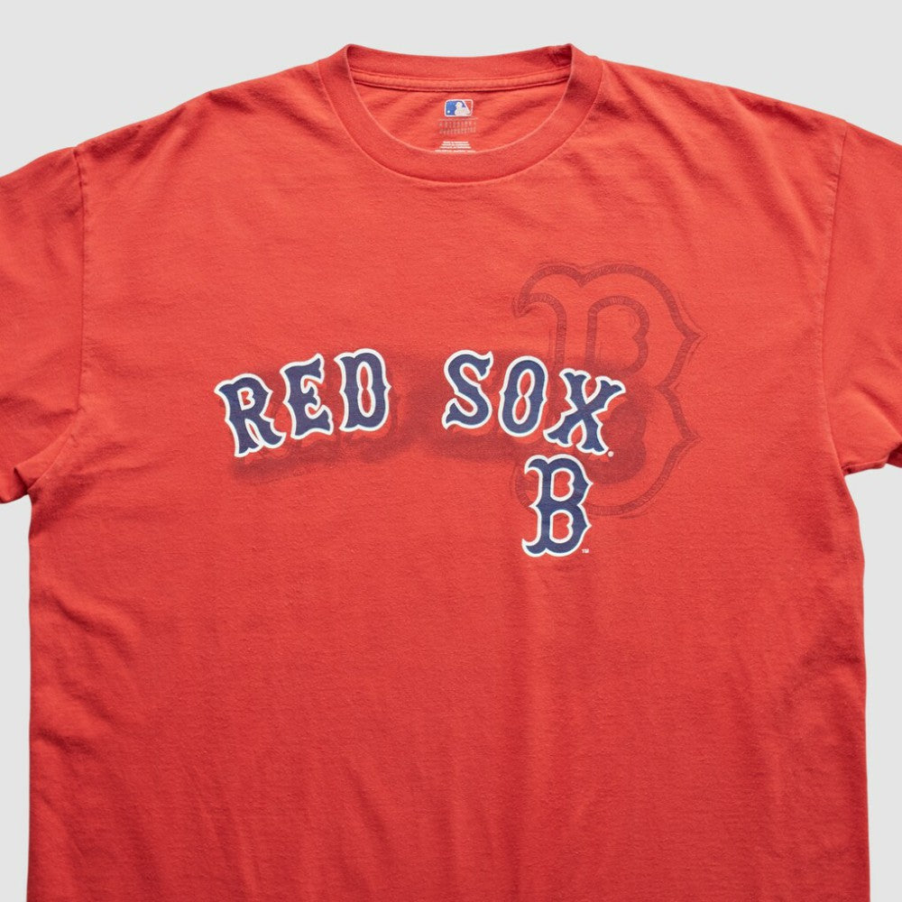 Boston Red Sox 2000s T-Shirt - Red - 2XL by Fanatics Real Vintage T-shirts