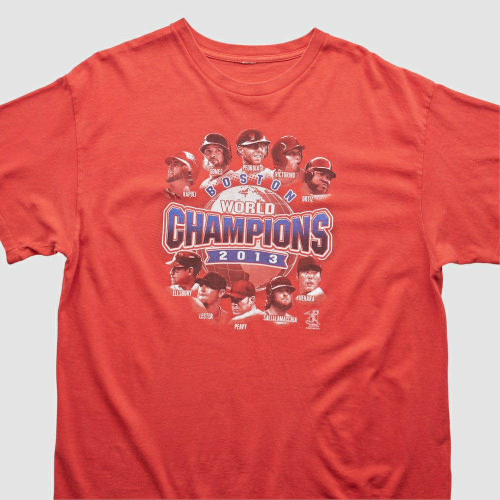 Boston Red Sox 2013 T-Shirt - Red - XL by Fanatics Real Vintage T-shirts