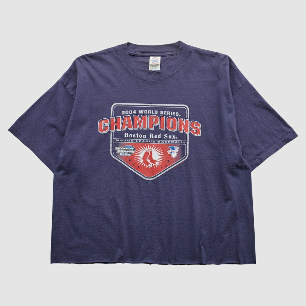Boston Red Sox Delta 2004 T-Shirt - Navy - L by Fanatics Real Vintage T-shirts